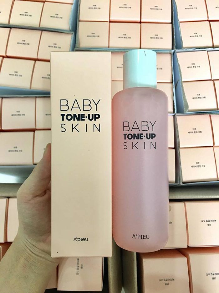 Nước Hoa Hồng A’Pieu Baby Tone-Up Skin