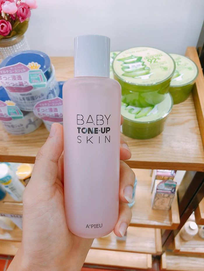 Nước Hoa Hồng A’Pieu Baby Tone-Up Skin