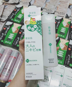 nuoc hoa hong cham soc da mun kracie hadabisei facial lotion 5