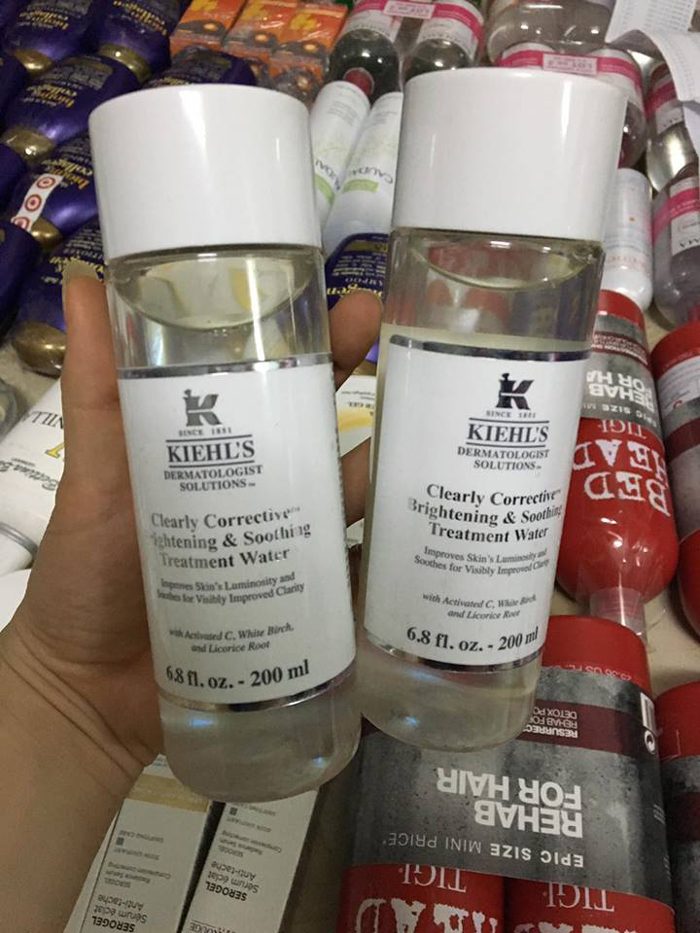 Nước thần Kiehl’s Clearly Corrective™ Brightening & Soothing Treatment Water