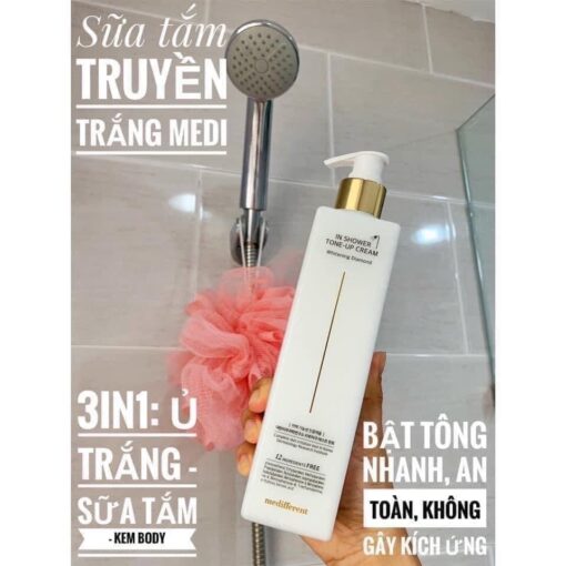 Sữa Tắm Truyền Trắng Medifferent In Shower Tone Up Cream