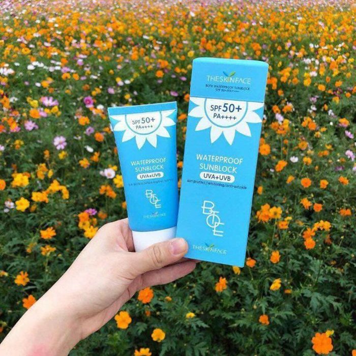 Kem Chống Nắng The Skin Face Bote WaterProof SunBlock SPF50+ PA++++