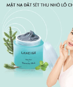 mat na bun Laneige Mini Pore Waterclay Mask 10