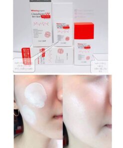 kem chong nang angels liquid glutathione uv skin save long lasting spf50pa5