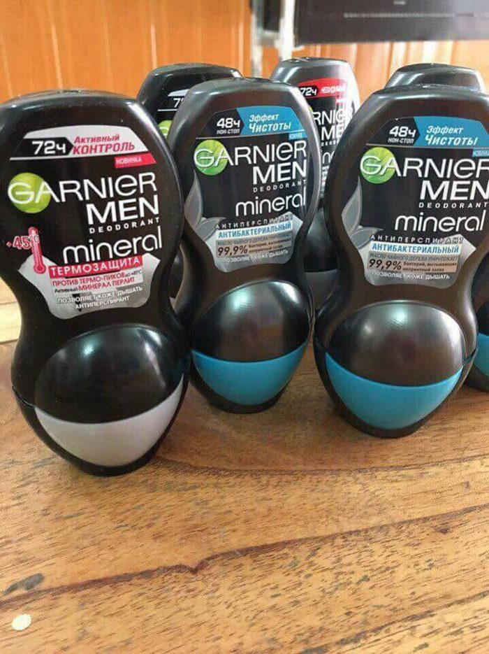 Lăn Khử Mùi Garnier Men Mineral Deodorant 72h