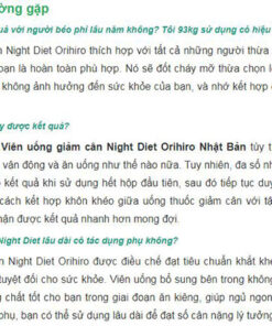 vien uong giam can Night 1