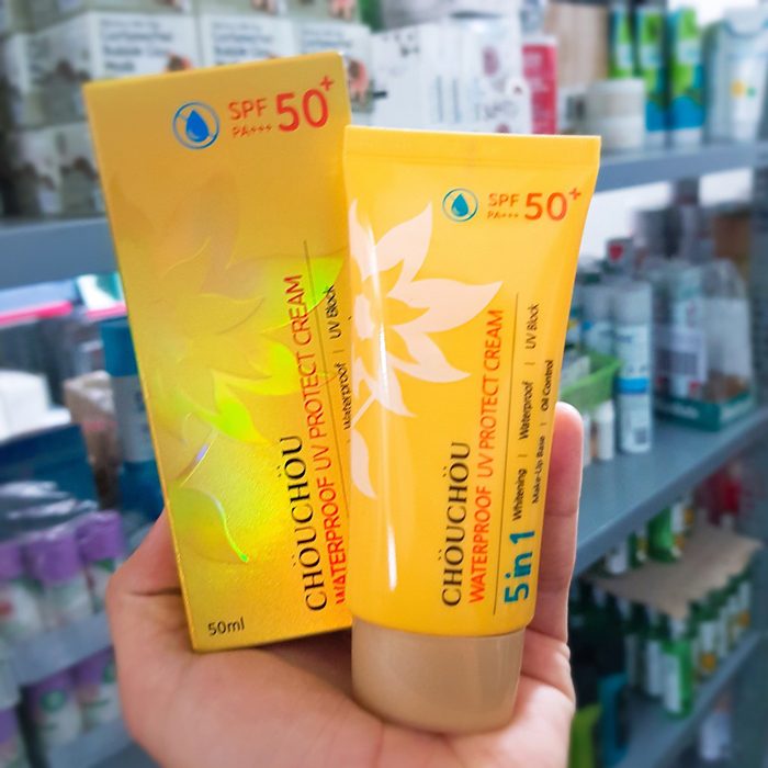 Kem chống nắng ChouChou Waterproof UV Protect Cream SPF50+ PA+++