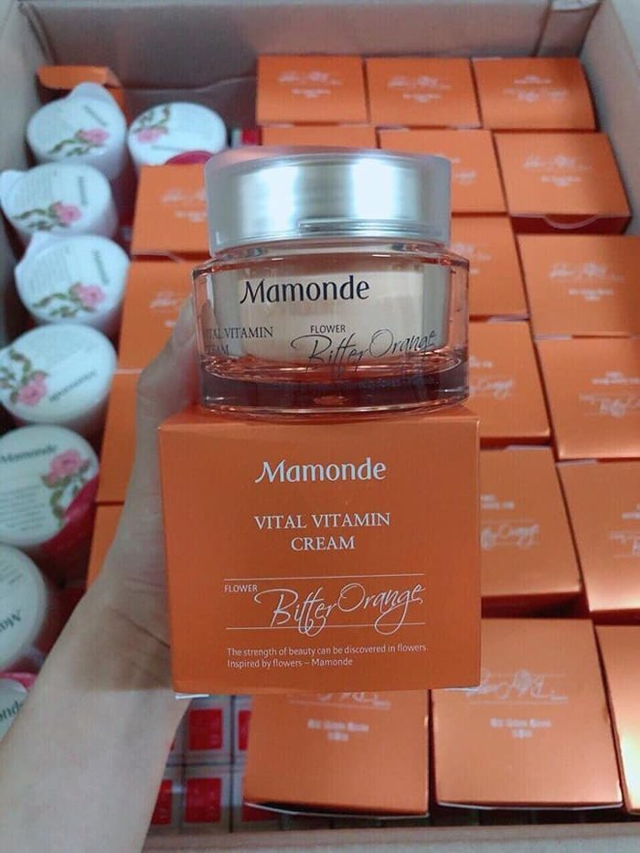 kem dưỡng mamonde vital vitamin cream