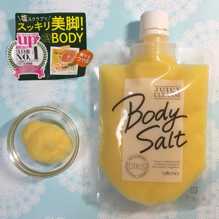 Muối tẩy tế bào chết Utena Body Salt Juicy Cleanse