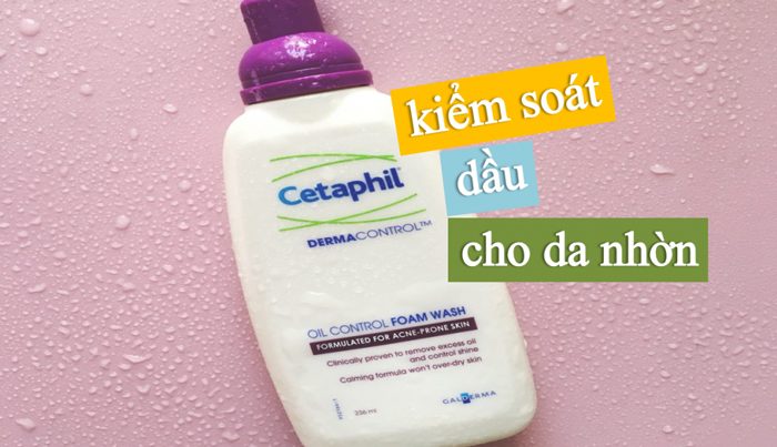 Sữa rửa mặt Cetaphil Dermacontrol Oil Control Foam Wash