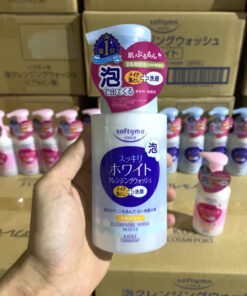 sua rua mat tay trang 2 trong 1 kose softymo cleansing wash 5