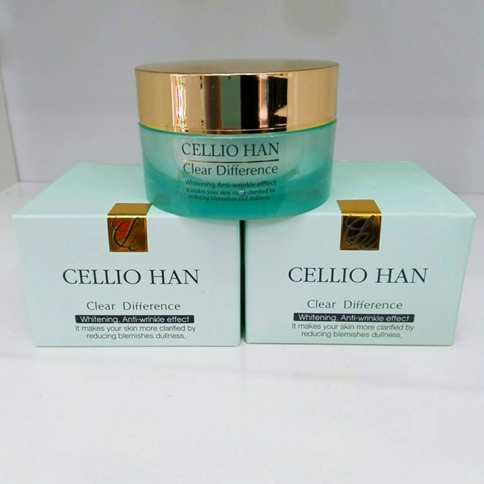 Kem dưỡng trắng Cellio Han Clear Difference