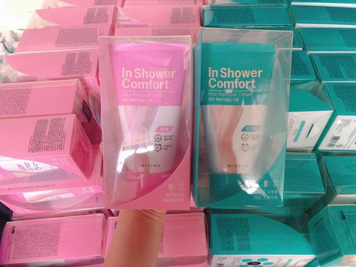 Kem tẩy lông Missha In Shower Comfort Hair Removal Cream