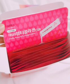 mat na 2 buoc uong va dap daily beauty collagen mask 7