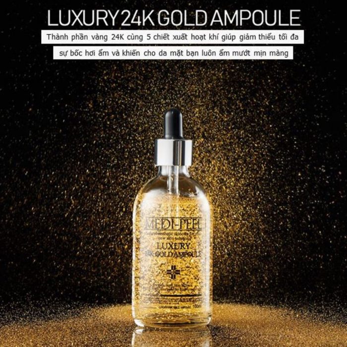 Tinh Chất Vàng Serum MEDI-PEEL Luxury 24K Gold Ampoule