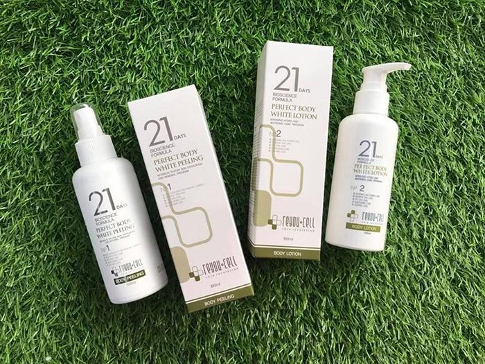 Tắm trắng 21 days Perfect Body White Reyou-cell