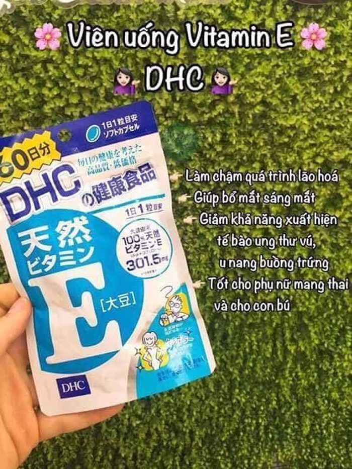 Viên uống Vitamin E DHC
