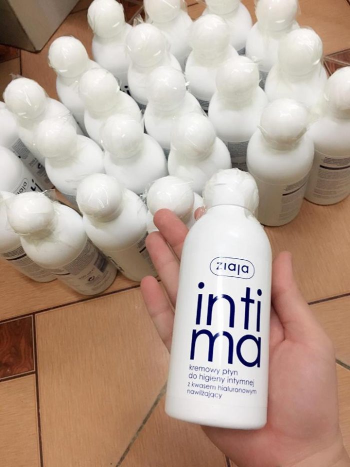 Dung dịch vệ sinh ziaja intimate creamy wash