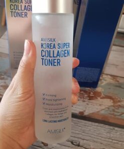 nuoc hoa hong amisilk korea super collagen toner 5