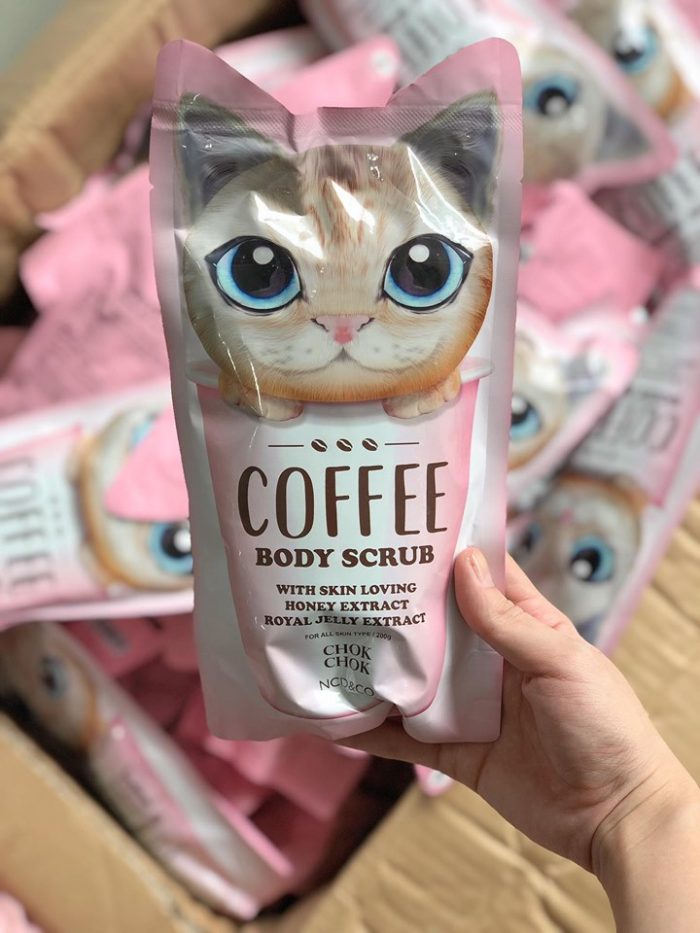 Tẩy tế bào chết Chok Chok Coffee Body Scrub 