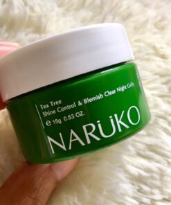 tea tree shine control blemish clear night gelly 3