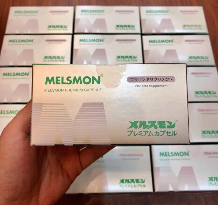 Viên uống Melsmon Premium Capsule Placenta Supplement