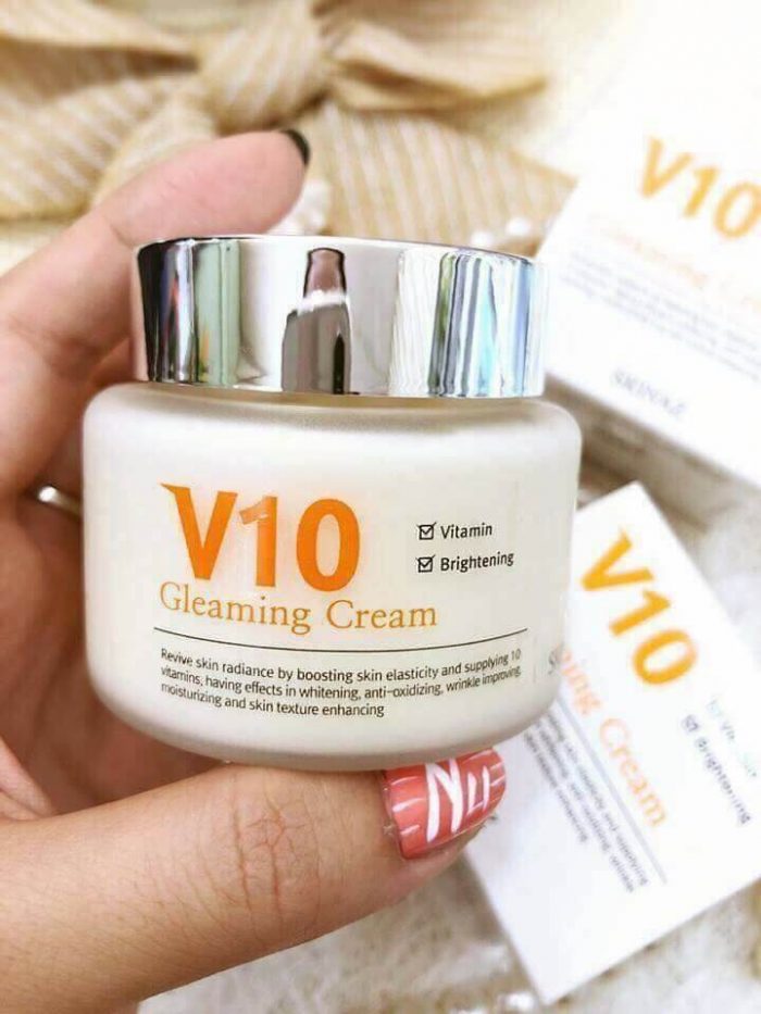 Kem Dưỡng Da V10 Gleaming Cream Skinaz