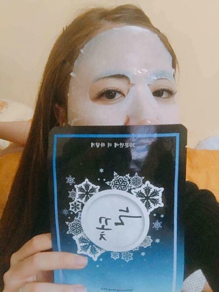 Mặt nạ hoa tuyết Whitening Mask Pack