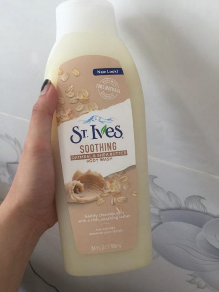 Sữa Tắm ST. IVES Oatmeal & Shea Butter Soothing Body Wash