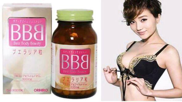Viên uống nở ngực Orihiro BBB Best Beauty Body
