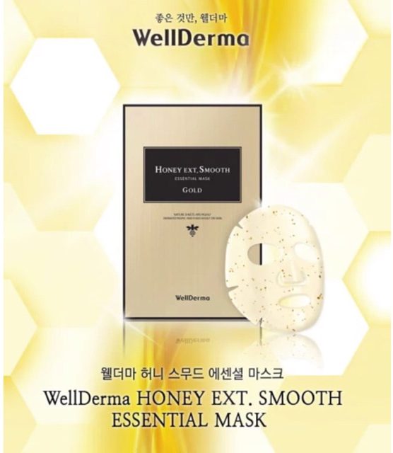 Mặt Nạ Wellderma Honey EXT.Smooth Essential Mask