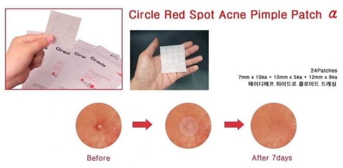 Miếng dán mụn Ciracle red spot acne pimple patch