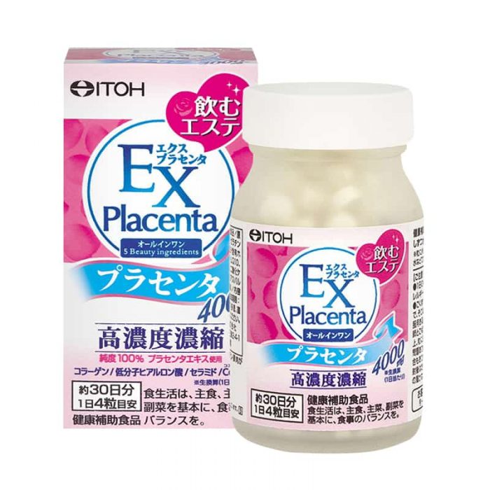 Viên uống nhau thai cừu Itoh EX Placenta 4000mg