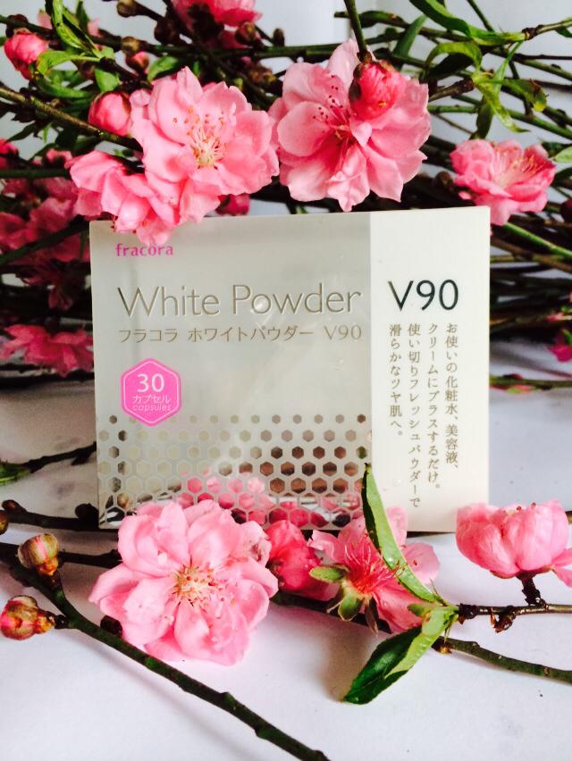 Bột dưỡng trắng da Fracora White Powder V90