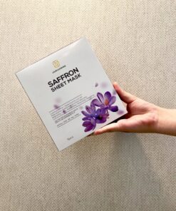 saffron laura sunshine sheet mask 6 scaled