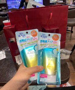 skin aqua tone up uv essence mint green limited 11