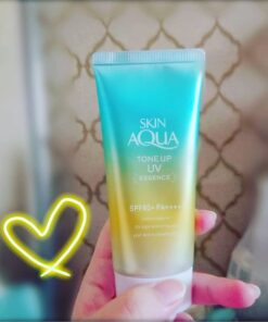 skin aqua tone up uv essence mint green limited 7 e1567777450358