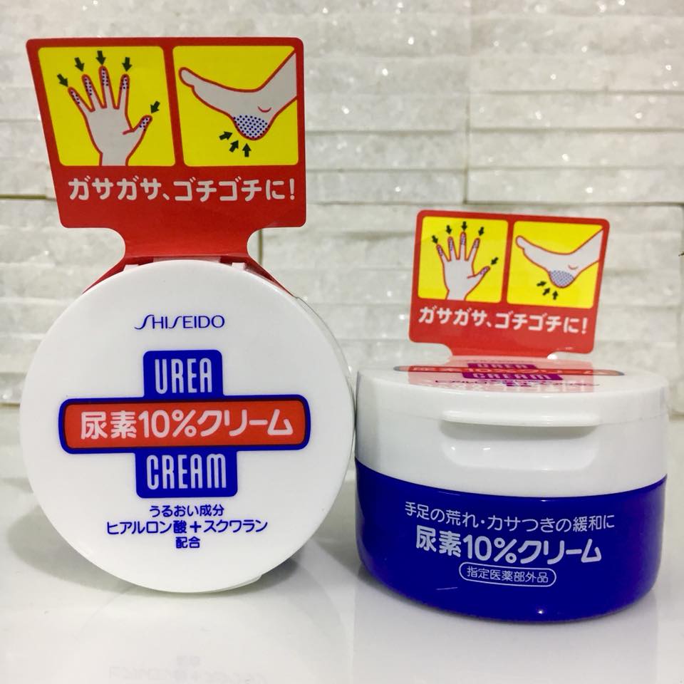 Kết quả hình ảnh cho Kem trị nứt nẻ tay chân Shiseido Urea Cream 100g"