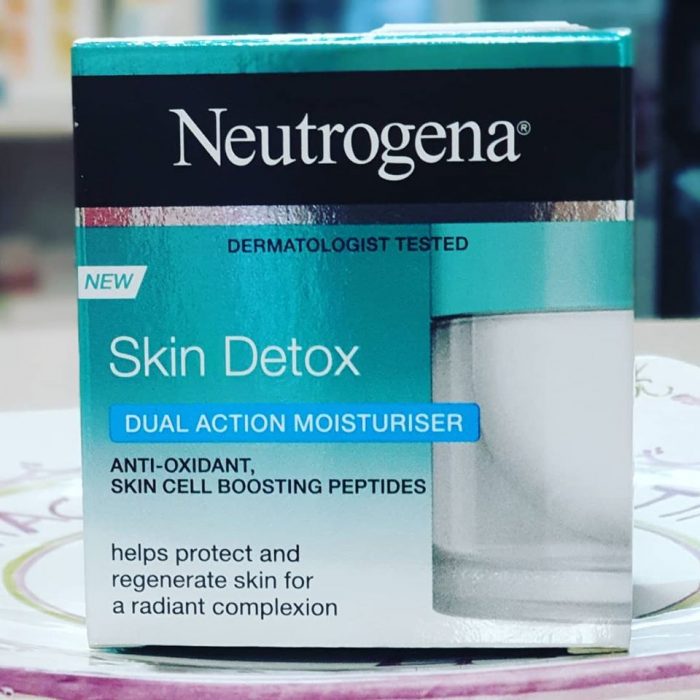 Kem Dưỡng Ẩm Thải Độc Neutrogena Skin Detox Soin Hydratant Détoxifiant
