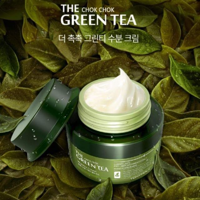 Kem Dưỡng Ẩm Tonymoly The Chok Chok Green Tea Watery Cream