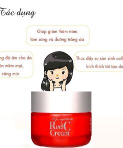 Kem duong trang da mo nam Tiam Red C Cream 10