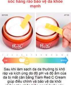 Kem duong trang da mo nam Tiam Red C Cream 3