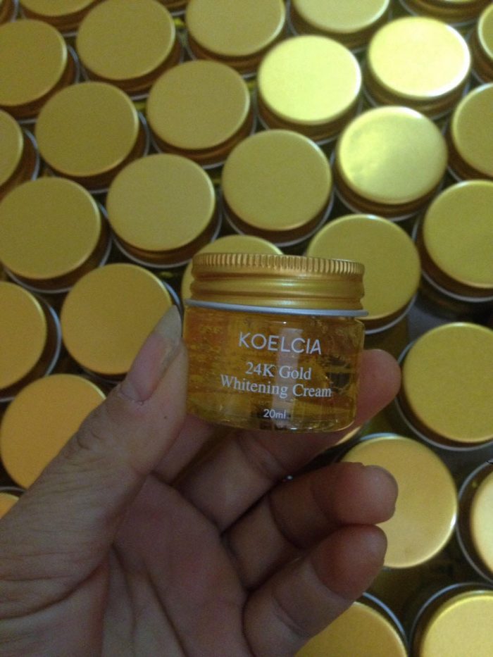 Kem Dưỡng Trắng Koelcia 24K Gold Whitening Cream