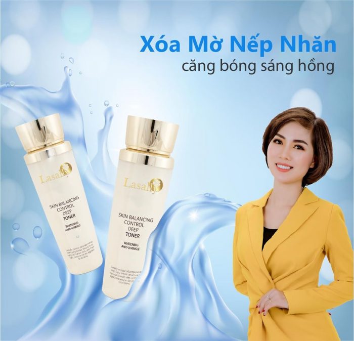 Nước Hoa Hồng Lasally skin balancing control deep toner” width=