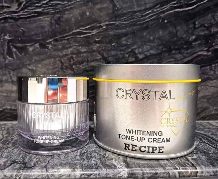 Kem dưỡng trắng da RECIPE Crystal Whitening Tone-up Cream