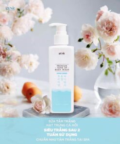 sua tam trang da genie premium tone up body wash 7