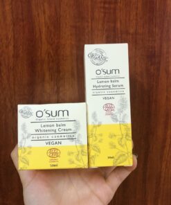 Kem duong trang Osum Organic Lemon Balm Whitening Cream 9