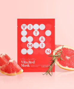 Mat na duong trang da Vitamin C Tiam Vita Red Mask 1