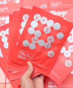 Mat na duong trang da Vitamin C Tiam Vita Red Mask 10