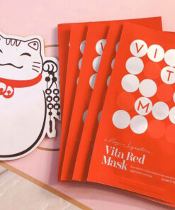 Mat na duong trang da Vitamin C Tiam Vita Red Mask 11